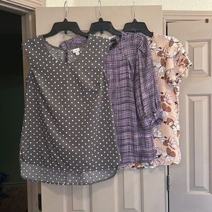 Blouse bundle- size small